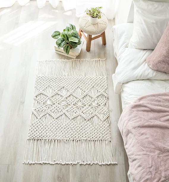 Handmade Macrame Mat For Home Decor - Leechoo